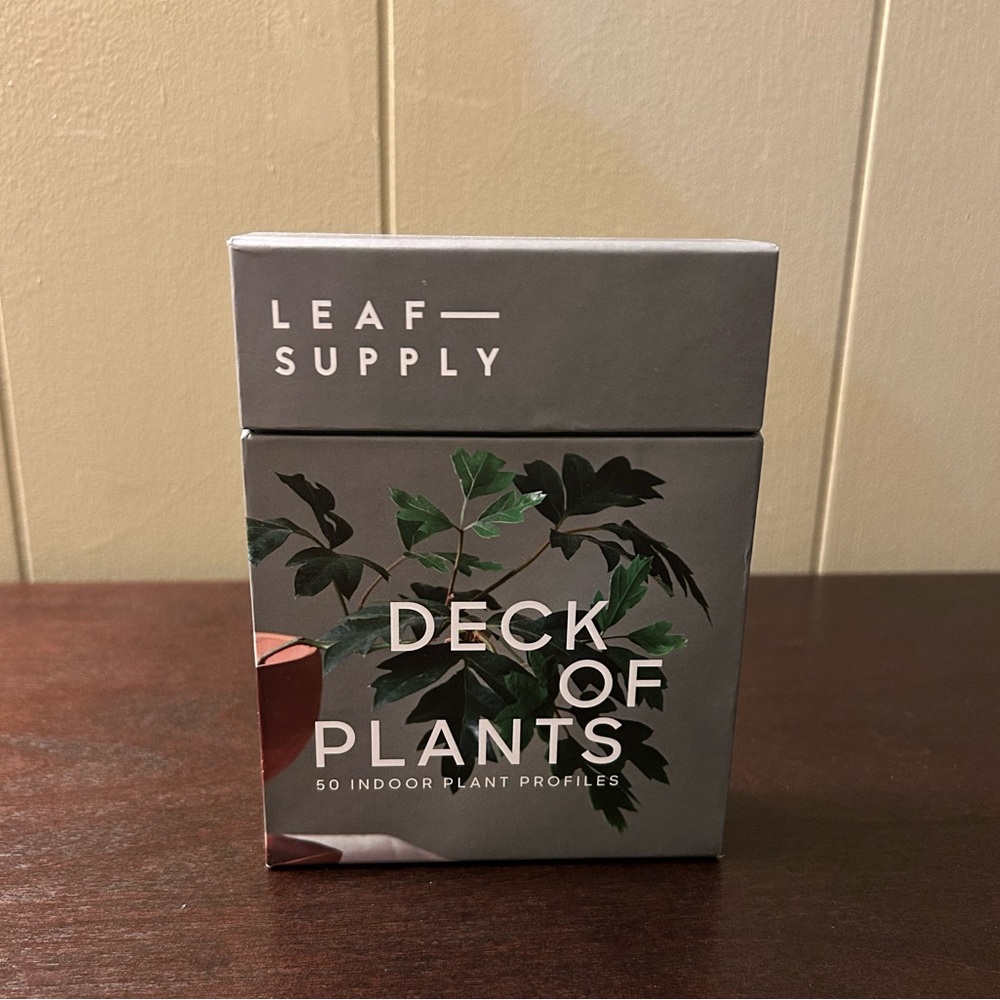 Deck of Plants card set